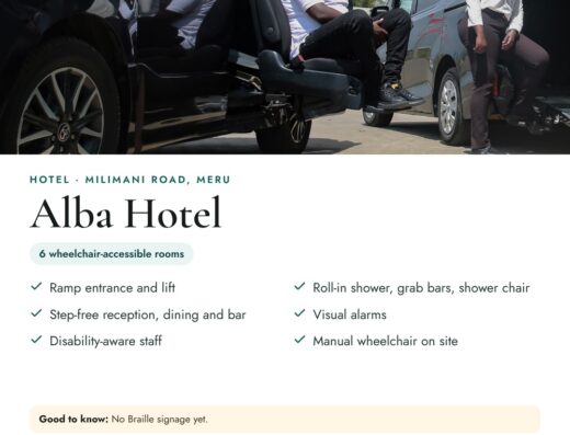 Accessible stays alba hotel meru