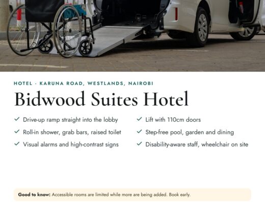 Accessible stays bidwood suites