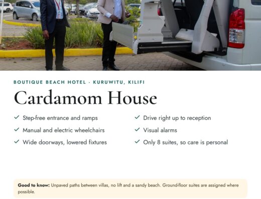 Accessible stays cardamom house kilifi