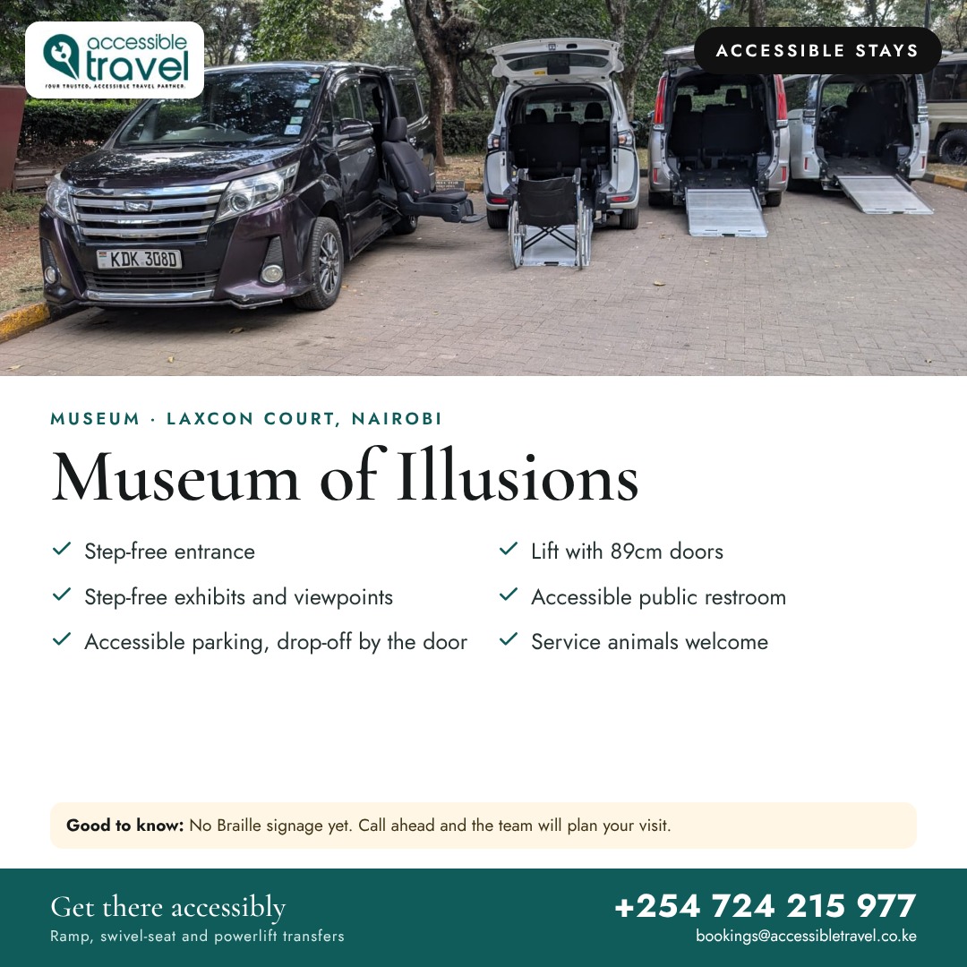 Museum of Illusions, Nairobi: accessibility features