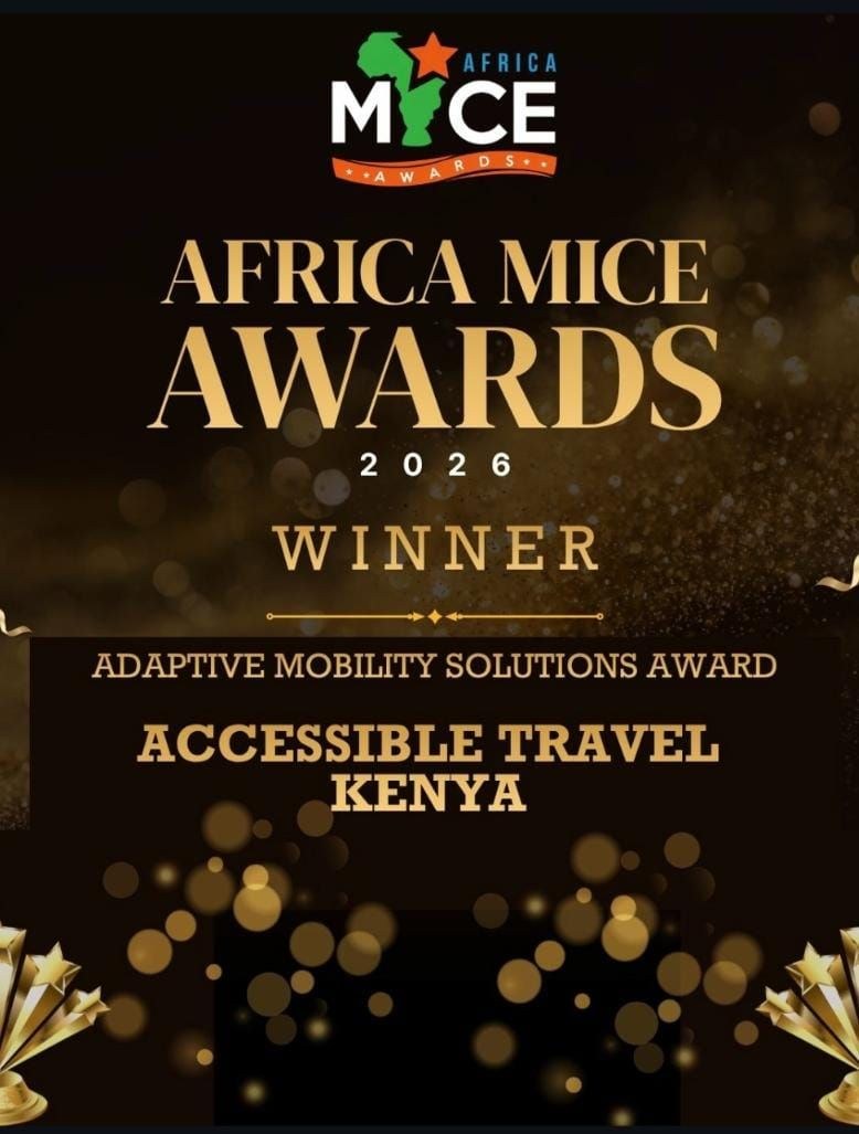 Africa MICE Awards 2026: Accessible Travel Kenya, winner of the Adaptive Mobility Solutions Award